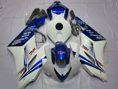 2004-2005 Honda CBR1000RR Motorcycle Fairings - White Blue HRC Canada Websites