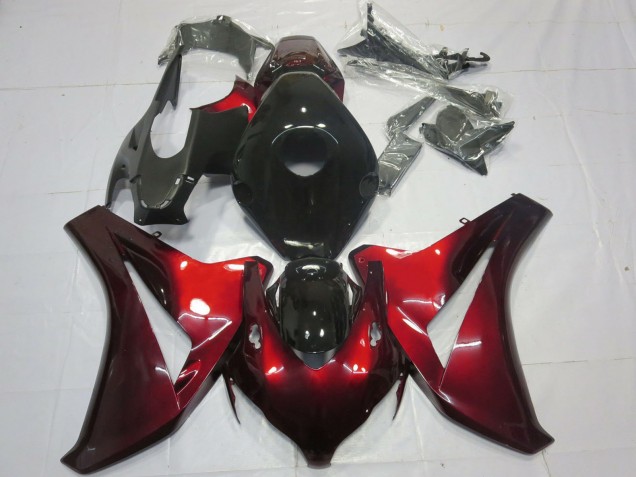 2008-2011 Honda CBR1000RR Motorcycle Fairings - Candy Red Black Canada Websites