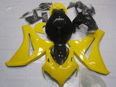 2008-2011 Honda CBR1000RR Motorcycle Fairing - Yellow Glossy Black Canada Websites