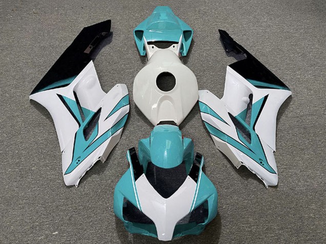 2004-2005 Honda CBR1000RR Motorcycle Fairings - White Cyan Blue Glossy Black Canada Websites