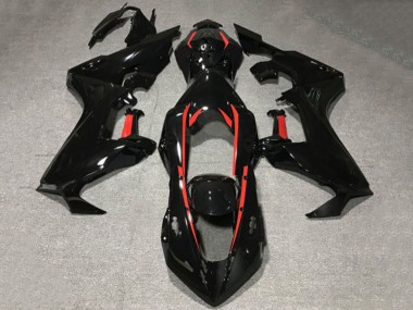 2017-2023 Honda CBR1000RR Motorcycle Fairings - Glossy Black with Red Lining Canada Websites