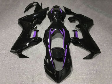 2017-2023 Honda CBR1000RR Motorcycle Fairings - Glossy Black Purple Lining Canada Websites