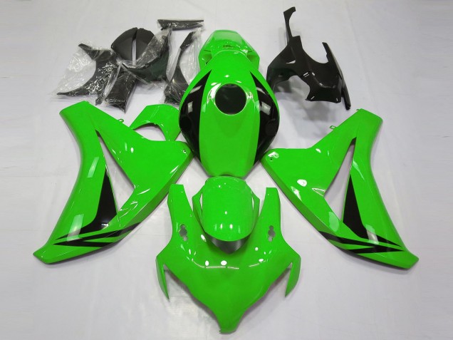 2008-2011 Honda CBR1000RR Motorcycle Fairings - Green Glossy Black OEM Style Canada Websites
