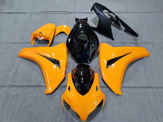 2008-2011 Honda CBR1000RR Motorcycle Fairings - Glossy Orange Glossy Black Canada Websites