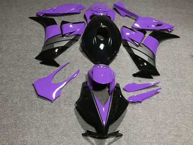 2012-2016 Honda CBR1000RR Motorcycle Fairings - Purple Grey Glossy Black Canada Websites