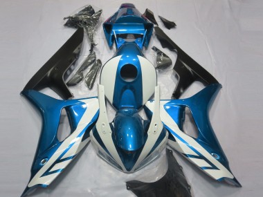 2006-2007 Honda CBR1000RR Motorcycle Fairings - Blue White Matte Black Canada Websites