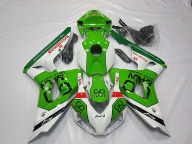 2006-2007 Honda CBR1000RR Motorcycle Fairings - White Green Red Go Fun Canada Websites