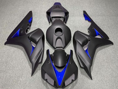 2006-2007 Honda CBR1000RR Motorcycle Fairings - Matte Black Blue Canada Websites