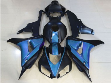 2006-2007 Honda CBR1000RR Motorcycle Fairings - Light Blue Matte Dark Blue Canada Websites