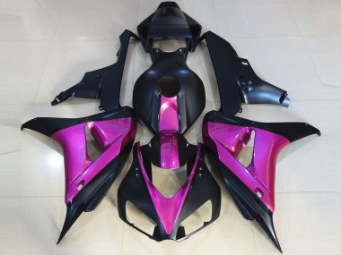 2006-2007 Honda CBR1000RR Motorcycle Fairings - Pink Matte Dark Blue Canada Websites