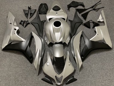 2006-2007 Honda CBR1000RR Motorcycle Fairings - Silver Matte Black Canada Websites