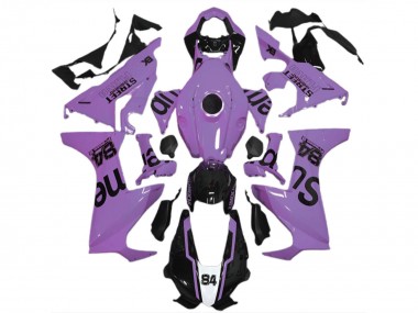 2017-2023 Honda CBR1000RR Motorcycle Fairings - Milky Purple Glossy Black Street Flava Canada Websites