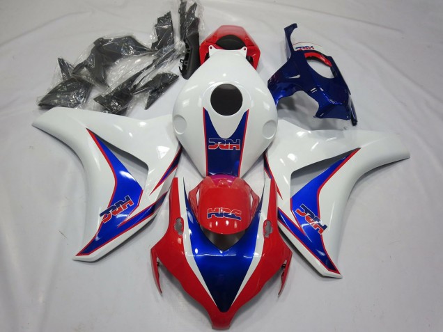 2008-2011 Honda CBR1000RR Motorcycle Fairings - White Blue Red HRC OEM Style Canada Websites