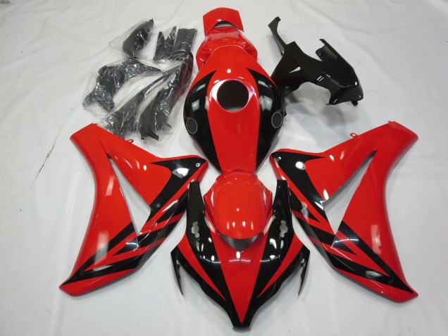 2008-2011 Honda CBR1000RR Motorcycle Fairing - Red Glossy Black OEM Style Canada Websites