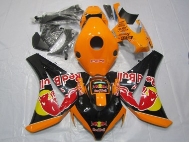 2008-2011 Honda CBR1000RR Motorcycle Fairings - Orange Yellow Glossy Black Red Bull Canada Websites