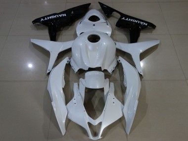 2007-2008 Honda CBR600RR Motorcycle Fairing - White Glossy Black Canada Websites
