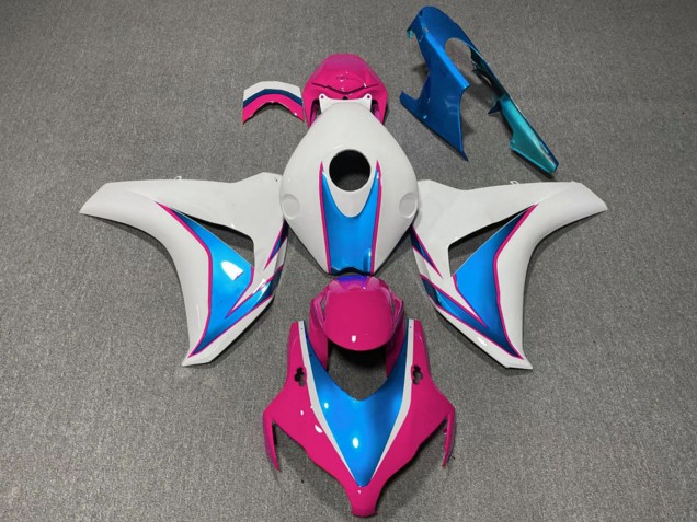 2008-2011 Honda CBR1000RR Motorcycle Fairings - White Blue Pink Canada Websites