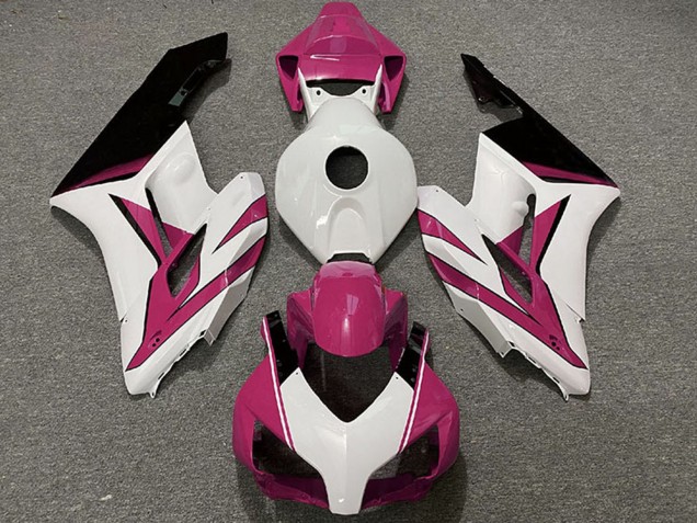 2004-2005 Honda CBR1000RR Motorcycle Fairings - Pink White Glossy Black Canada Websites