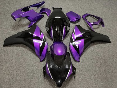 2008-2011 Honda CBR1000RR Motorcycle Fairings - Purple Glossy Black Canada Websites