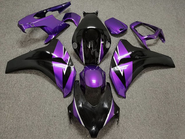 2008-2011 Honda CBR1000RR Motorcycle Fairings - Purple Glossy Black Canada Websites