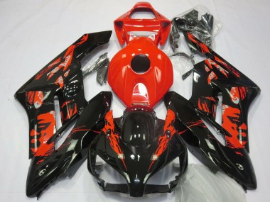 2004-2005 Honda CBR1000RR Motorcycle Fairings - Red Glossy Black Le Mis Canada Websites