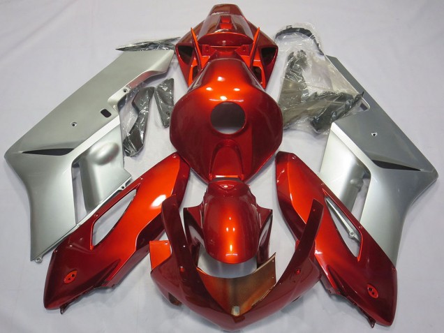 2004-2005 Honda CBR1000RR Motorcycle Fairings - Silver Red Canada Websites