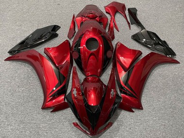 2012-2016 Honda CBR1000RR Motorcycle Fairings - Red Glossy Black Style Canada Websites