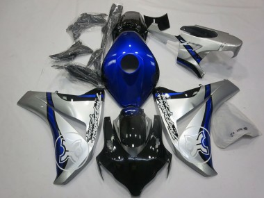2008-2011 Honda CBR1000RR Motorcycle Fairings - Silver Blue Glossy Black Canada Websites