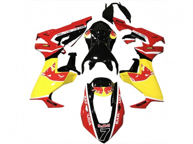 2017-2023 Honda CBR1000RR Motorcycle Fairings - Glossy Black Yellow Red Bull Canada Websites