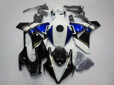 2008-2011 Honda CBR1000RR Motorcycle Fairings - White Blue Gold Glossy Black Canada Websites