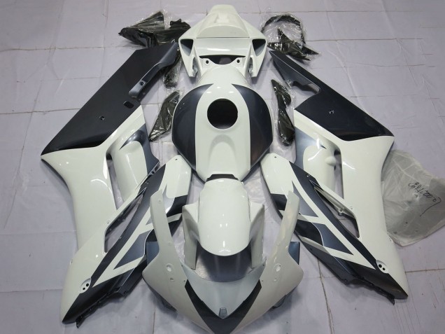 2004-2005 Honda CBR1000RR Motorcycle Fairings - White Matte Black Canada Websites