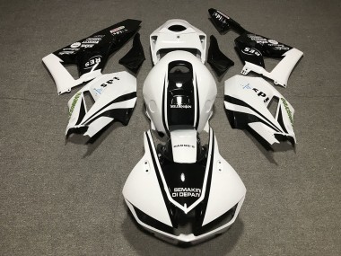 2013-2023 Honda CBR600RR Motorcycle Fairings - White Glossy Black Canada Websites