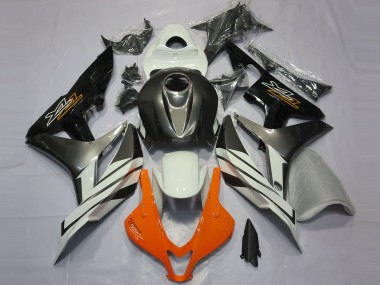 2007-2008 Honda CBR600RR Motorcycle Fairings - White Grey Glossy Black Canada Websites