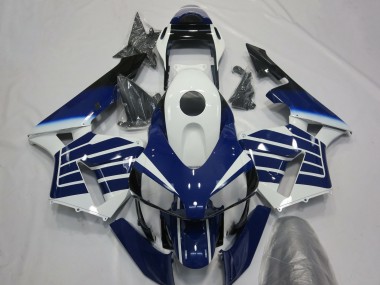 2003-2004 Honda CBR600RR Motorcycle Fairings - White Blue Canada Websites