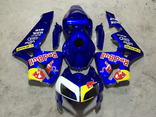 2005-2006 Honda CBR600RR Motorcycle Fairings - Blue Red Bull Canada Websites