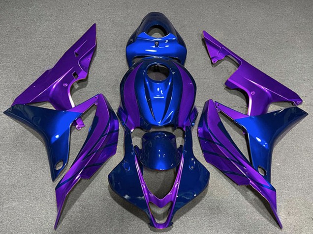 2007-2008 Honda CBR600RR Motorcycle Fairings - Blue Purple Canada Websites