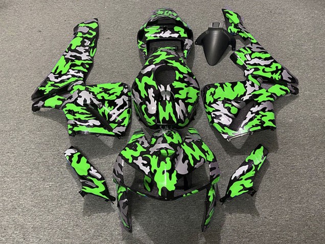 2005-2006 Honda CBR600RR Motorcycle Fairings - Camouflage Green Canada Websites