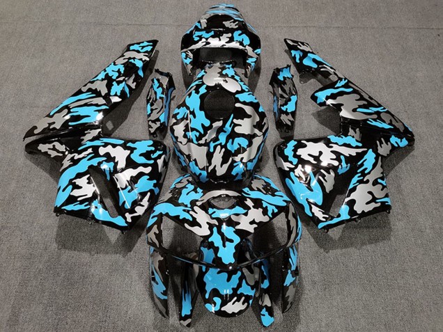 2005-2006 Honda CBR600RR Motorcycle Fairings - Camouflage Light Blue Canada Websites