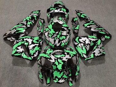 2005-2006 Honda CBR600RR Motorcycle Fairings - Camouflage Light Green Canada Websites