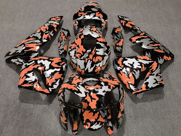 2005-2006 Honda CBR600RR Motorcycle Fairings - Camouflage Light Orange Canada Websites