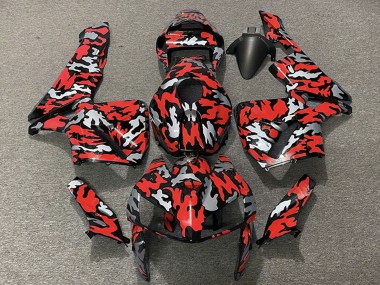 2005-2006 Honda CBR600RR Motorcycle Fairings - Camouflage Red Canada Websites