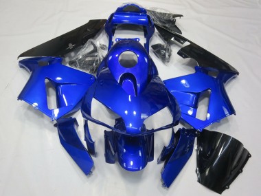 2003-2004 Honda CBR600RR Motorcycle Fairing - Blue Glossy Black Canada Websites