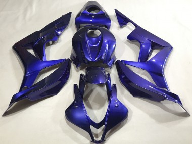 2007-2008 Honda CBR600RR Motorcycle Fairings - Blue Canada Websites
