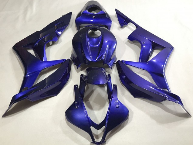 2007-2008 Honda CBR600RR Motorcycle Fairings - Blue Canada Websites