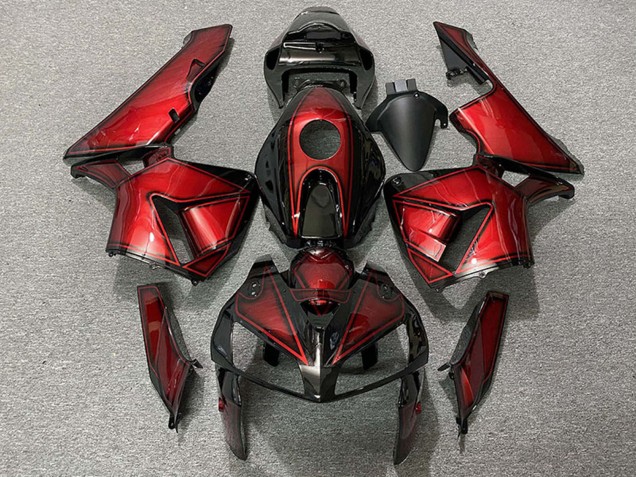 2005-2006 Honda CBR600RR Motorcycle Fairings - Deep Candy Red Canada Websites