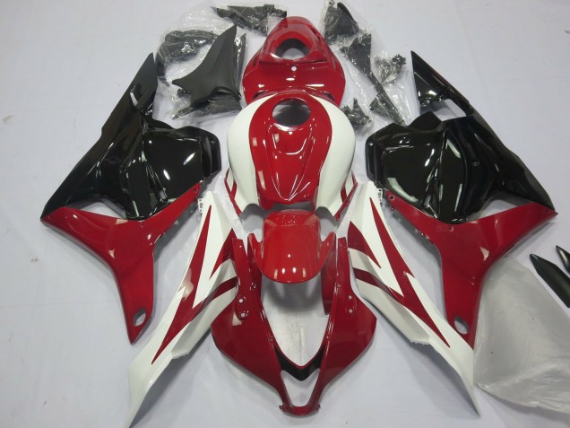 2009-2012 Honda CBR600RR Motorcycle Fairings - White Red Glossy Black OEM Style Canada Websites