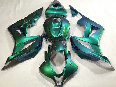 2007-2008 Honda CBR600RR Motorcycle Fairings - Emerald Green Plain Canada Websites