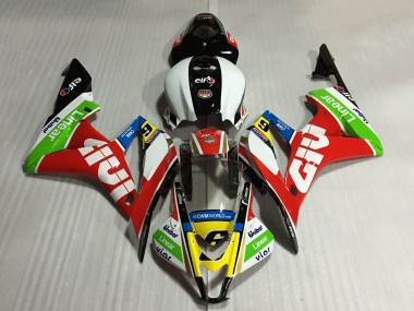 2007-2008 Honda CBR600RR Motorcycle Fairings - White Red Green Yellow Glossy Black Givi 6 Canada Websites