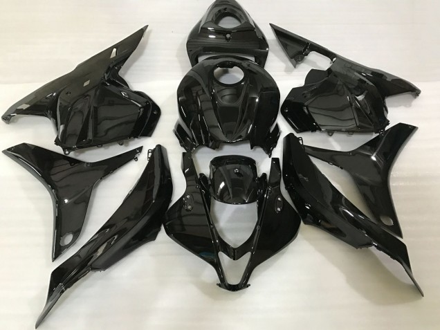 2009-2012 Honda CBR600RR Motorcycle Fairings - Glossy Black Canada Websites