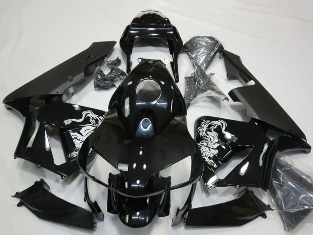 2003-2004 Honda CBR600RR Motorcycle Fairings - Glossy Black Special Design Canada Websites